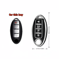 Key Fob Cover Keychain Lanyard for Nissan Altima Rogue Sentra Pathfinder Frontier Maxima Titan Murano Kicks Juke Versa Arma.