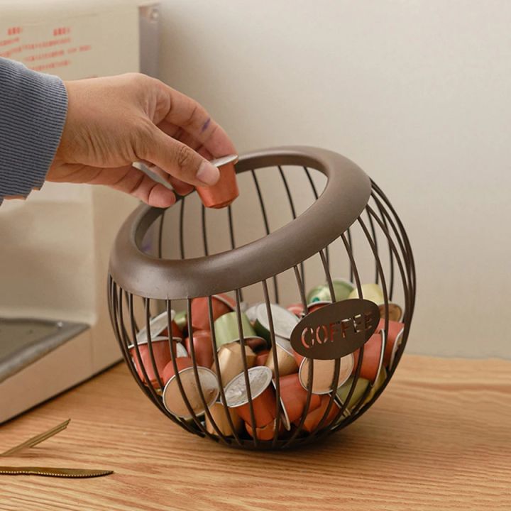 1pc%20Creative%20Iron%20Coffee%20Capsule%20Organizer%20Fruit%20Snack%20Storage%20Rack%20Multifunctional%20Hollow%20Pod%20Diagonal%20Basket%20Household%20Goods%20-%20Image%202