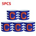 5/10pcs Kid Adults Football Captain Armband Soccer Arm Band Leader Competition Soccer Captain Group Armband Football Training.