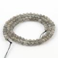 2/3mm AA+ Natural Gray Labradorite Faceted Tiny Stone Loose Spacer Beads for Jewelry Making DIY Gift Bracelet Necklace Accessory.