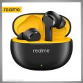 Real-me Buds T110 Bluetooth Truly Wireless in Ear Earbuds with mic, AI ENC for Calls, Google Fast Pair, 38 Hours Total Playback with Fast Charging and Low Latency Gaming Mode (white and Black). 