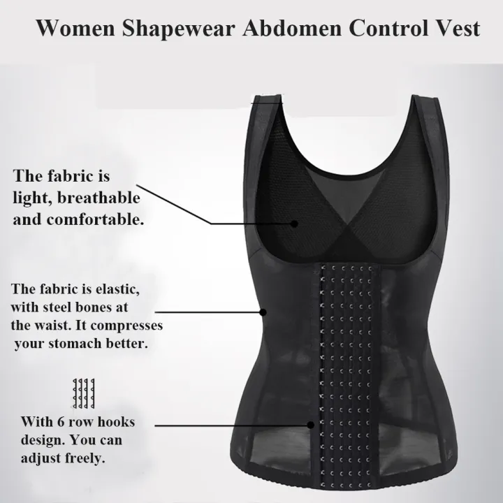 Shapewear%20Abdomen%20Control%20Top%20for%20Women%20Pluse%20Size%20High%20Compression%20Body%20Shaping%20Vest%20-%20Image%204