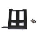 【3.5" 2.5" SSD HDD To PCI PCI-e Metal Mount PC Casing Hard Drive Bracket Adapter】. 