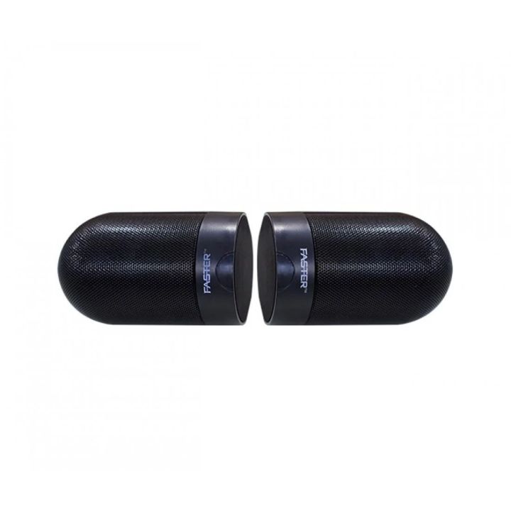 FASTER HT2 Twins Wireless Hyper Bass Speaker | Daraz.pk