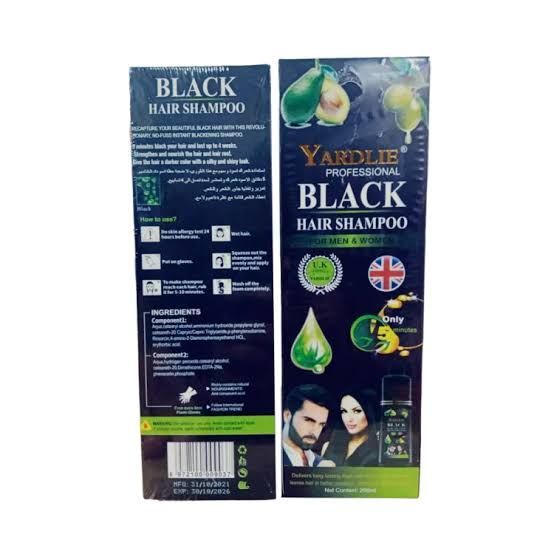 Yardlie%20Professional%20Black%20Hair%20Color%20Shampoo%20200ml%20-%20Image%202