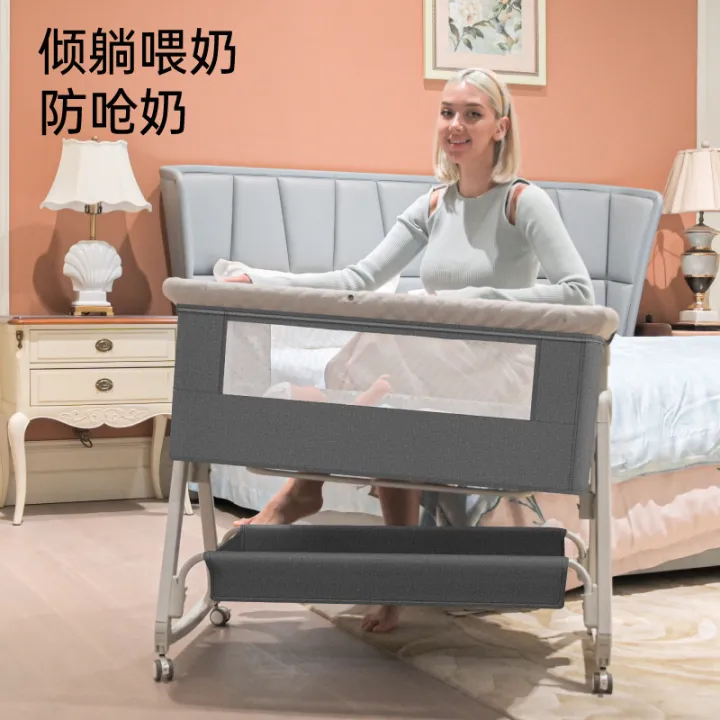 Newborn%20Baby%20Boy%20Girl%20Foldable%20Portable%20Crib%20Cot%20Cradle%20-%20Image%207