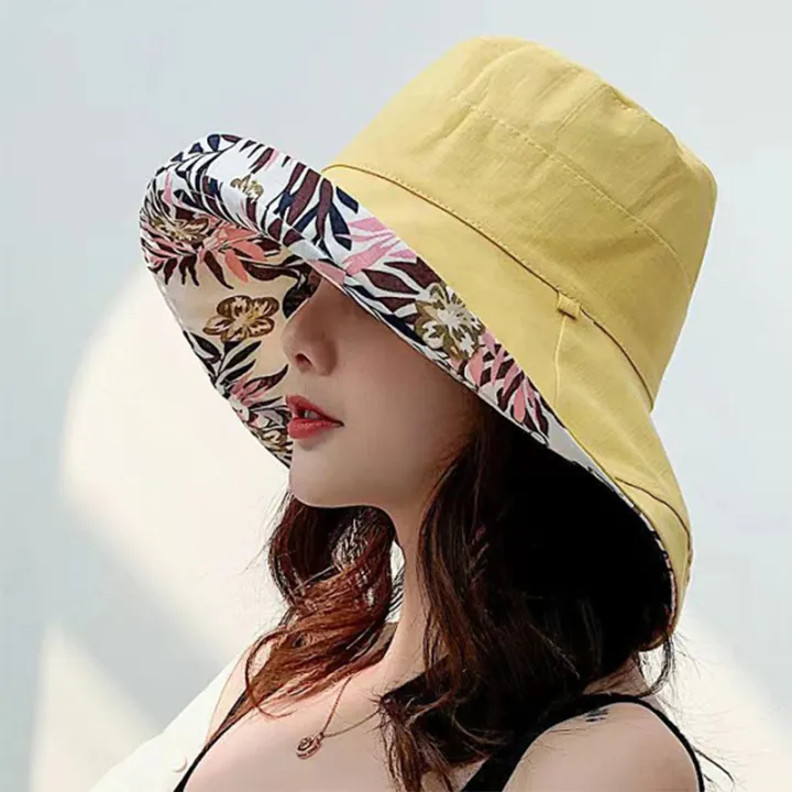 2025%20Women's%20Hat%20Bucket%20hat%20Panamanian%20Women%20%20Four%20Seasons%20Fisherman%20Hat%20Big%20Brim%20Hat%20Double-Sided%20Fisherman%20Hat%20Sun%20Visor%20C%20-%20Image%206