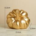 1 Piece of Creative Artificial Large Pumpkin Resin Crafts Ornaments Autum Thanksgiving Autum Decorations Landscaping Ornaments Statue Ornaments. 