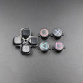 1Set Plastic button For PS4 ABXY Buttons Circle Square Triangle ABXY Cross Button Repair Part For PS4 slim pro controller.