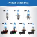  H4 H7 H11 HB3 HB4 H8 H1 H3 9005 Crystal Vision Car Halogen Headlight 4300K Bright White 5000K Diamond Vision Auto Lamps. 