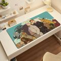 Cartoon Good Omens TV Mouse Pad Non-slip Locking Edge DeskMat PC Laptop Accessories Office Keyboard Large Game XXL Carpet.
