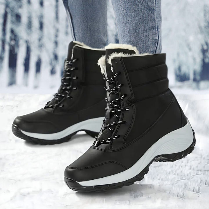 Snow%20Boots%20for%20Women%20Platform%20Shoes%20Boots%20Plush%20Keep%20Warm%20Women's%20Thigh%20High%20Boots%20Winter%20Ankle%20Boots%20Comfortable%20Walking%20Shoes%20-%20Image%203