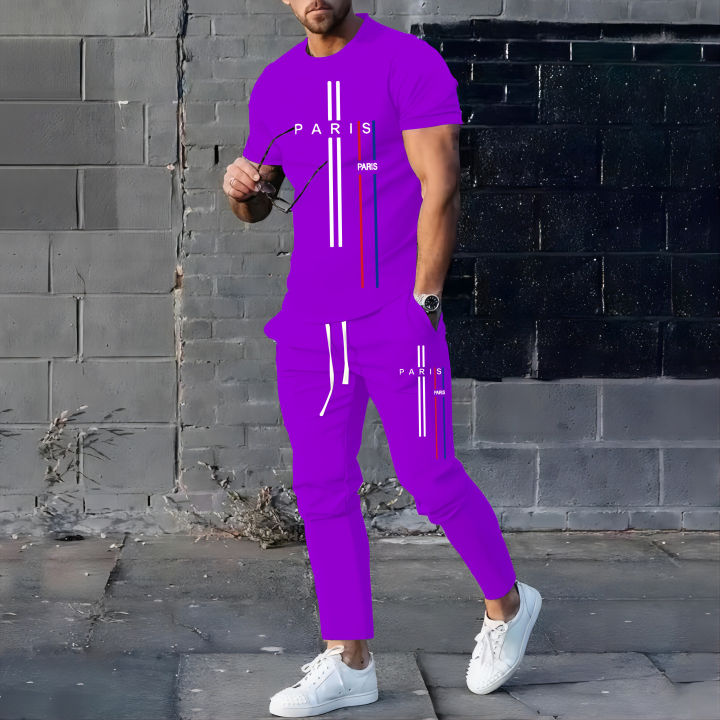 2024%20Summer%20New%20Fashionable%20Men's%20Football%20Sportswear%20T-shirt%20Pants%20Set%20Casual%20Short%20Sleeve%20Set%20Jogging%20Fitness%20Clothing%20-%20Image%204