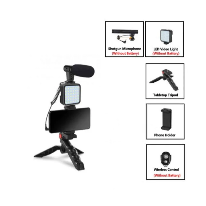 Smartphone%20Video%20Vlogging%20Kit%20with%20LED%20Light,%20Phone%20Holder,%20Microphone,%20Tripod,%20Carry%20Bag,%20TECELKS%20YouTube%20Starter%20Kit%20for%20iPhone/Android,%20Content%20Creator%20Kit%20for%20Video%20Recording%20Vlogging%20-%20Image%206
