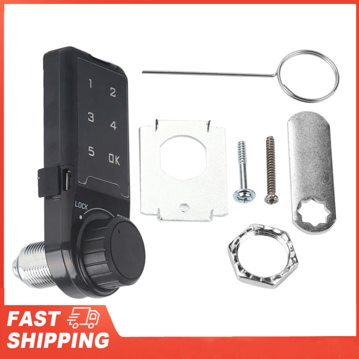 Touch Code Key Locker Electric Coded Lock Touch Keypad Password Key Access Lock Digital ...