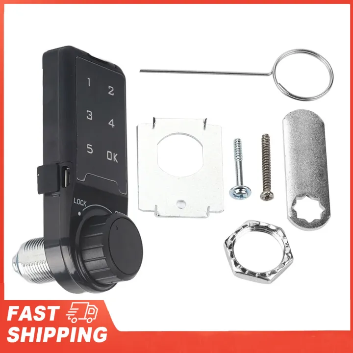 Electric Coded Lock Touch Keypad Password Key Access Lock Digital ...