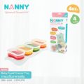 N280 4 oz 4 PCs baby food storage box nanny nny. 