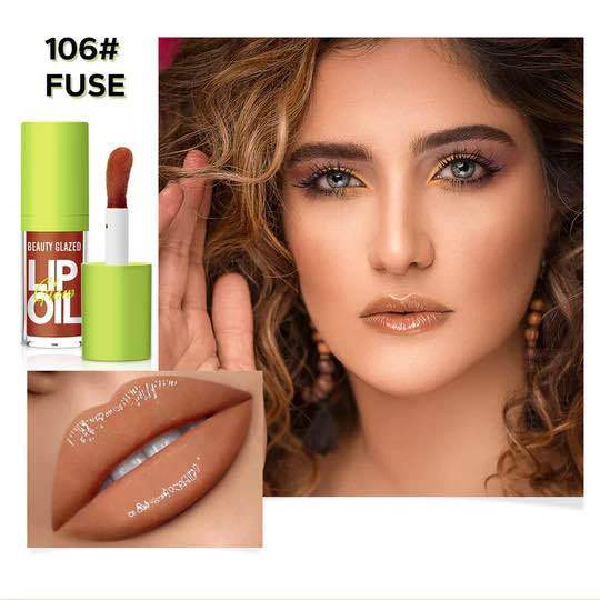 BEAUTY GLAZED GLOW LIP OIL - 4GM-106#FUSE