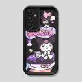 Sanrio Cute Kuromi Phone Case for Samsung Galaxy A71 A13 A12 A51 A21s A11 A05s A31 A06 A03 A30 A04s A50 Luxury Cover. 