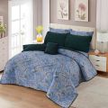 7 PC comforter sets 100% pure cotton  king size. 
