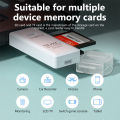 elough 2 in 1 TF SD Card Reader USB 3.0 USB 2.0 Memory Card Adapter Smart Cardreader Convertor for PC Laptop Accessories. 