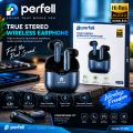 Perfell PF-R01 True Wireless Stereo Earbuds with Charging Case, Bluetooth 5.3. 