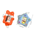Cute Plush Photocard Case Student Card Holder Bag keychain Star Shape Photo Card Holder Idol Photos Protective Cover Cartoon. 