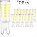 10Pcs G9 LED Lamp AC 220V 7W Brightest Ceramic SMD2835 DC LED Bulb Warm/Cool White Spotlight replace Halogen light wholesale. 