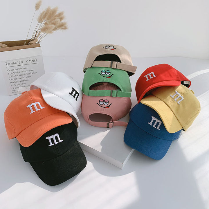 Cotton%20Baseball%20Cap%20For%20Children%20Fashion%20M%20Letter%20Embroidered%20Cute%20Kids%20Caps%20Summer%20Sunscreen%20Girls%20Boy%20Baby%20Hat%201-6Y%20-%20Image%205