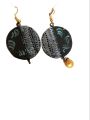 Handmade terracotta jewellery made from clay. 