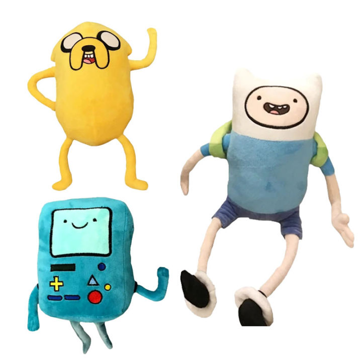 28-42cm Adventure Time Plush Toys Finn Jake Penguin Dolls Soft Stuffed ...