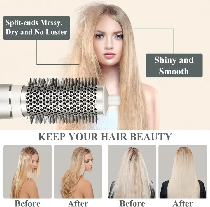 FlexStyle%20Small%20round%20Brush%20Attachment%20for%20Straight%20Wavy%20Curly%20And%20Frizzy%20Hair%20Styles%20-%20Image%202