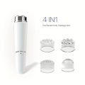 4 Mini Massage Pens Electric Eye Massager Face Body Massager Essence Introducer Beauty Massager White Pink. 