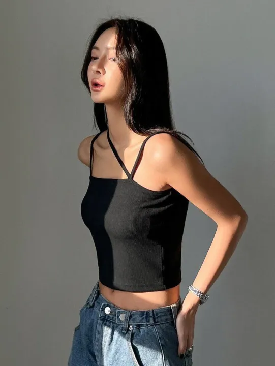 Neck Less. Top SUNEE Women's Cami Top Sleeveless Neckless Strapless Tube Top | Daraz ...