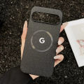 Fabric Cloth Leather for Magsafe Case for Google Pixel 10 9 Pro XL 9A 8A 7A Pro Magnetic Wireless Charging Slim Shockproof Cover.