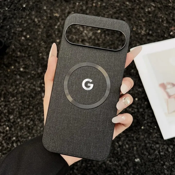 Fabric%20Cloth%20Leather%20for%20Magsafe%20Case%20for%20Google%20Pixel%2010%209%20Pro%20XL%209A%208A%207A%20Pro%20Magnetic%20Wireless%20Charging%20Slim%20Shockproof%20Cover%20-%20Image%202