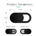 1/20PCS Webcam Cover Shutter Magnet Slider Universal Antispy Camera Cover For Web Laptop Ipad Macbook Phone Lens Privacy Sticker. 