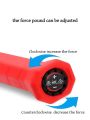 Simulated Badminton Racket Swing Whipping Power Trainer Adjustable Weight from N25N28N33N38N45N52 Practice Auxiliary Equipment. 