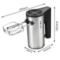 Hand Mixer and Egg Beater R.6690 – 5 Speeds & Portable – 600W. 