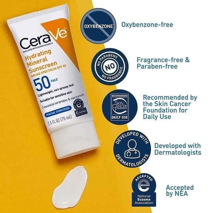 Cerave%20Hydrating%20Mineral%20sunscreen%20(75ml)%20-%20Image%202