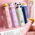 Free Press eraser, 2 sticks eraser, 4 colors, 4 patterns, choose cute pencil eraser. 
