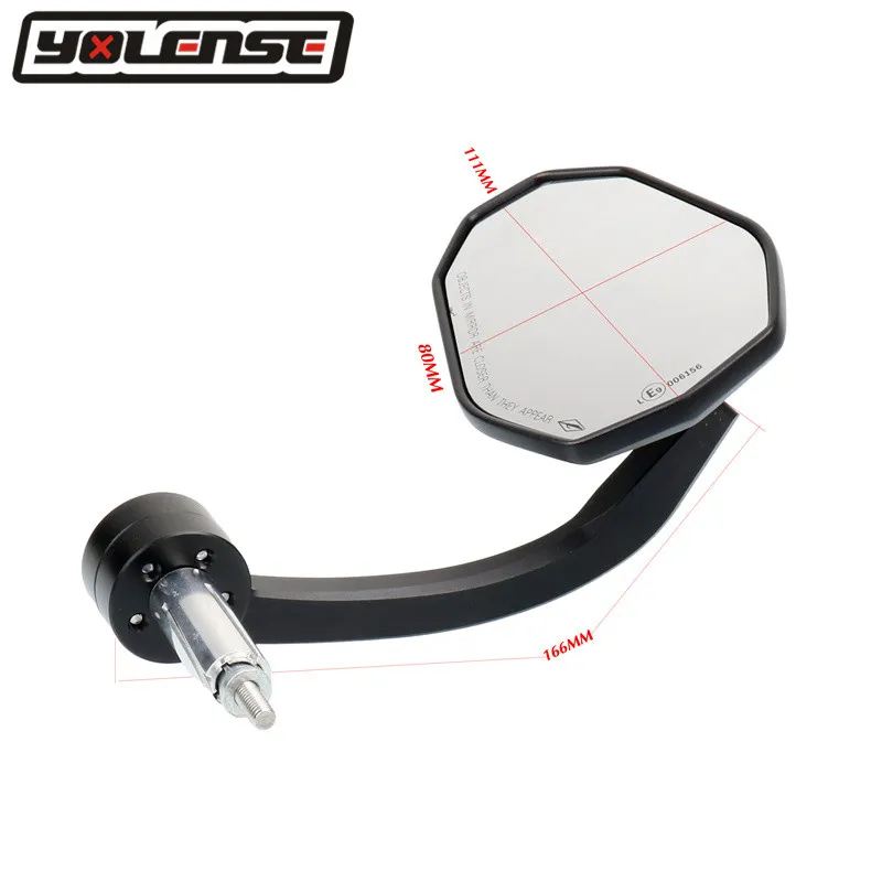 Amazon.com: CORCI Motorcycle Rearview Mirror Bar End Mirrors