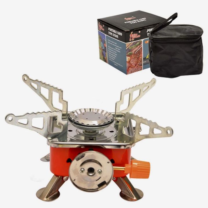 Camping stove portable mini adventure hub butane stove cooking stove foldable outdoor picnic travel hiking