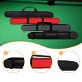 Pool Cue Case Portable Handle with Adjustable Shoulder Strap 2 Cues Capacity 1/2 club Jointed Pool Cue Protector Player . 