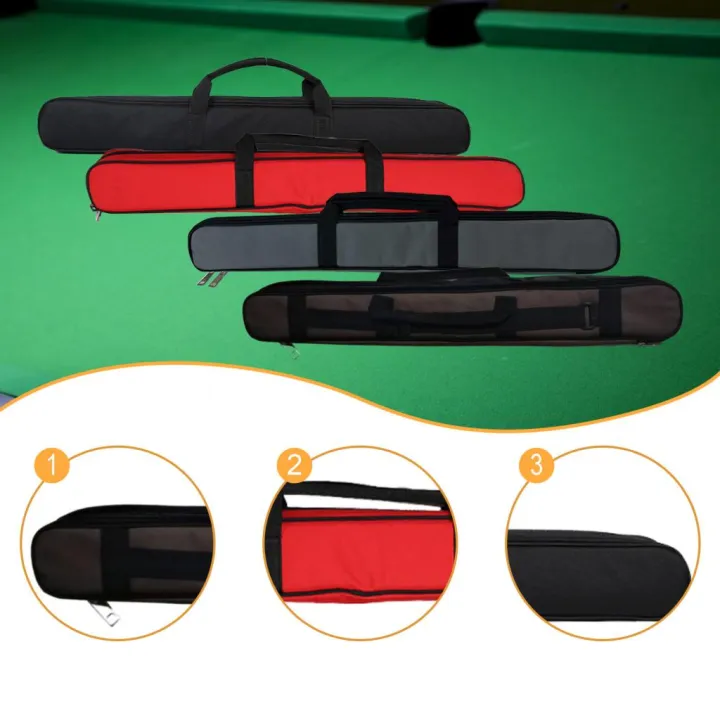 Pool%20Cue%20Case%20Portable%20Handle%20with%20Adjustable%20Shoulder%20Strap%202%20Cues%20Capacity%201/2%20club%20Jointed%20Pool%20Cue%20Protector%20Player%20%20-%20Image%204