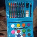 colour kit (water colour and caryon colour. 