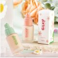 silky clear and flawless liquid foundation. 