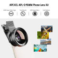 APEXEL APL-0.45WM Phone Lens Kit 0.45X Super Wide Angle & 12.5X Super Macro Lens HD Camera Lenses for i Phone  . 