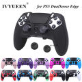 IVYUEEN AntiSlip Protective Skin for PlayStation 5 PS5 DualSense Edge Controller Soft Rubber Silicone Case Grip Cover. 