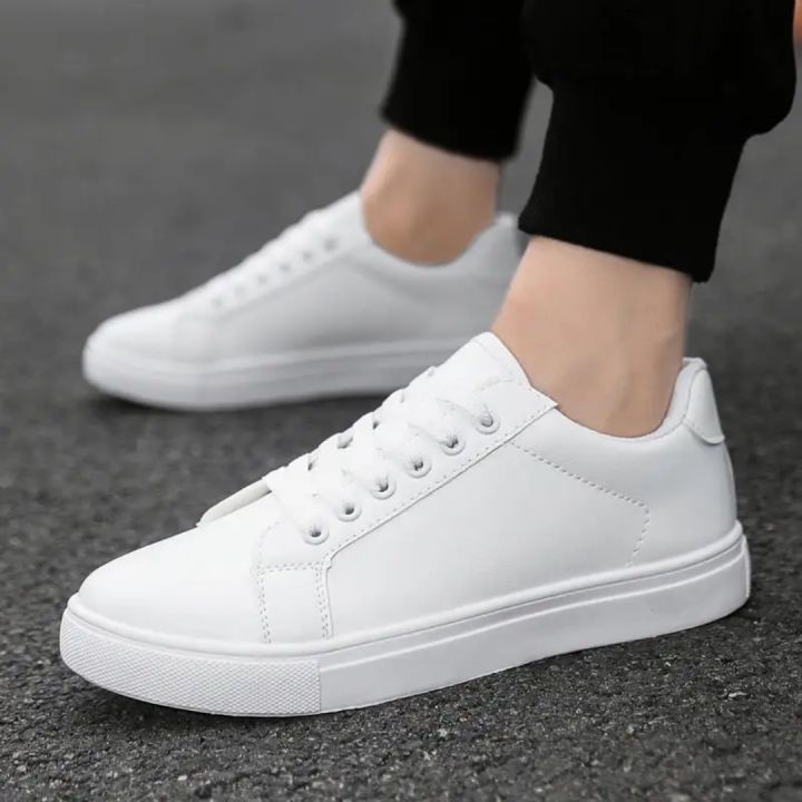 “Men’s White Sneakers | Stylish Casual & Sports Shoes | Lightweight Comfortable Jogging & Walking Shoes”